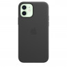 Funda MagSafe Cuero iPhone 12 Negro