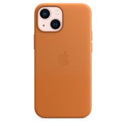 Funda Cuero iPhone 13 Mini Ocre