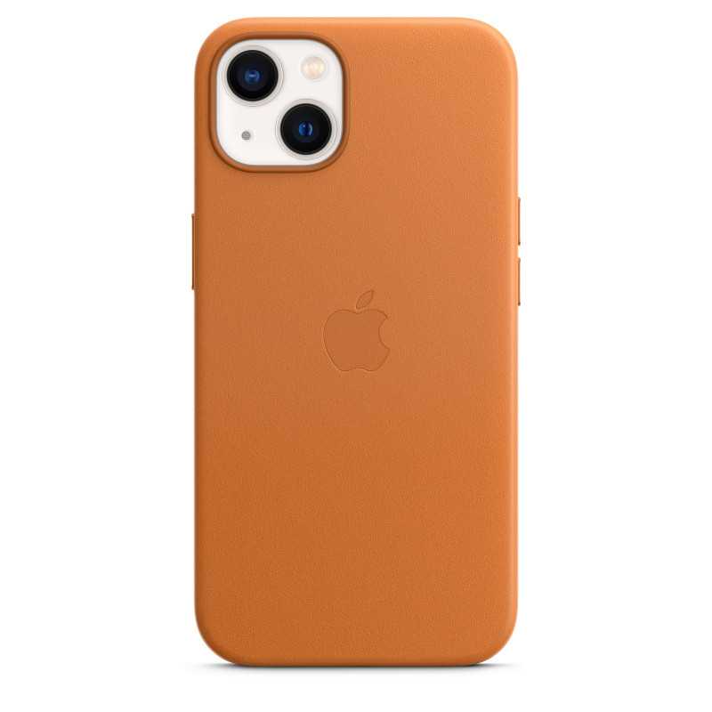 Funda Cuero iPhone 13 Ocre