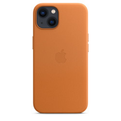 Funda Cuero iPhone 13 Ocre