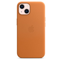 Funda Cuero iPhone 13 Ocre