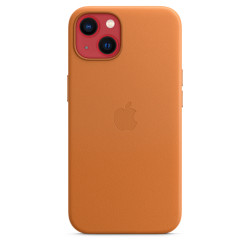 Funda Cuero iPhone 13 Ocre