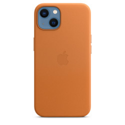 Funda Cuero iPhone 13 Ocre