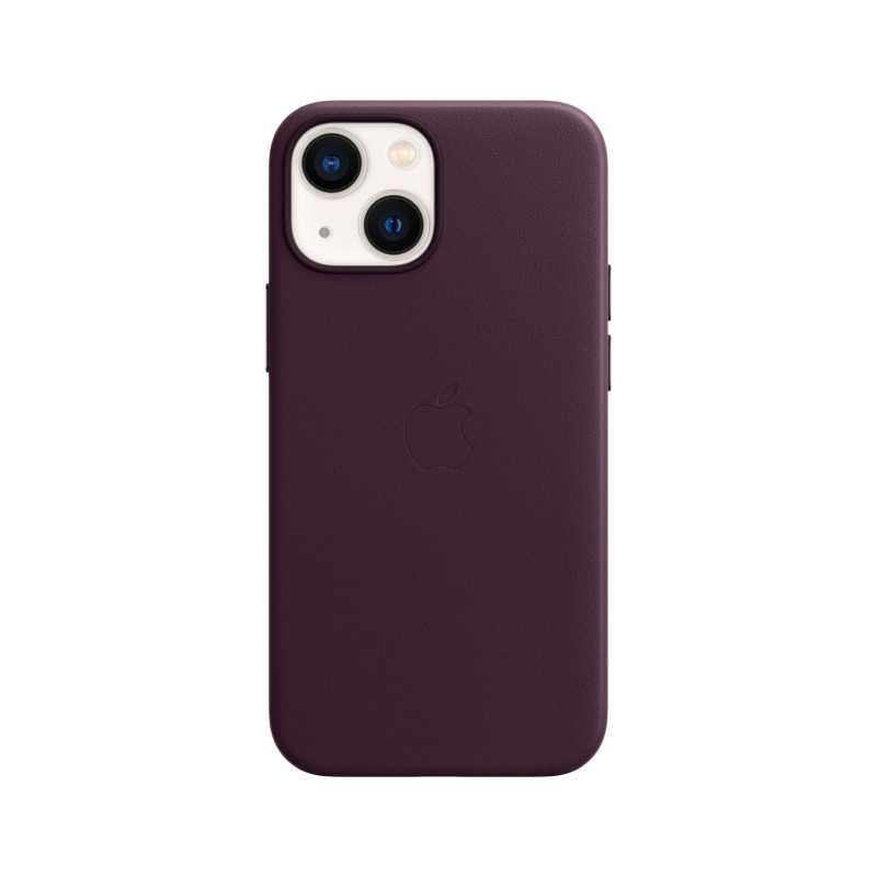 Funda Cuero iPhone 13 Mini Cereza