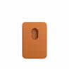 Cartera Cuero MagSafe iPhone Ocre