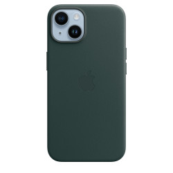 Funda MagSafe Cuero iPhone 14 Verde