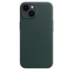 Funda MagSafe Cuero iPhone 14 Verde