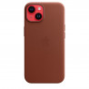 Funda MagSafe Cuero iPhone 14 Ocre