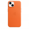 Funda MagSafe Cuero iPhone 14 Naranja