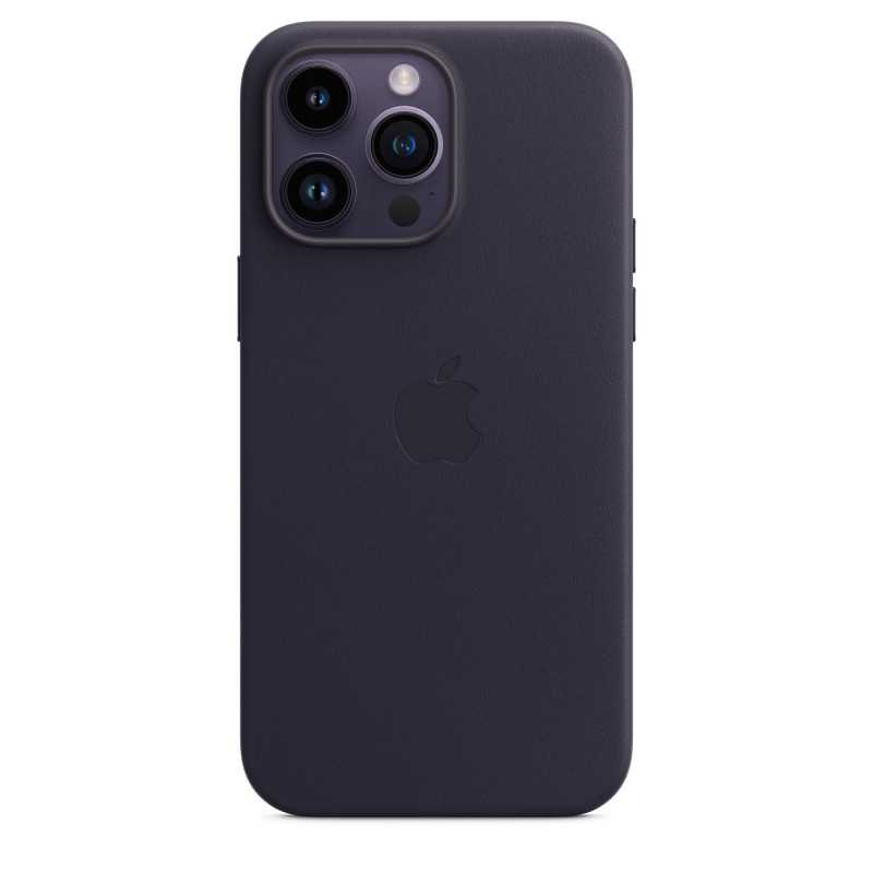 Funda Cuero iPhone 14 Pro Max Violeta