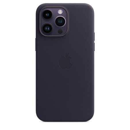 Funda Cuero iPhone 14 Pro Max Violeta