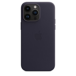 Funda Cuero iPhone 14 Pro Max Violeta