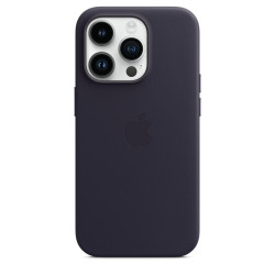 Funda Cuero iPhone 14 Pro Violeta