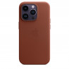 Funda MagSafe Cuero iPhone 14 Pro Ocre