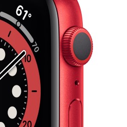 Watch 6 GPS 44 Aluminio Rojo