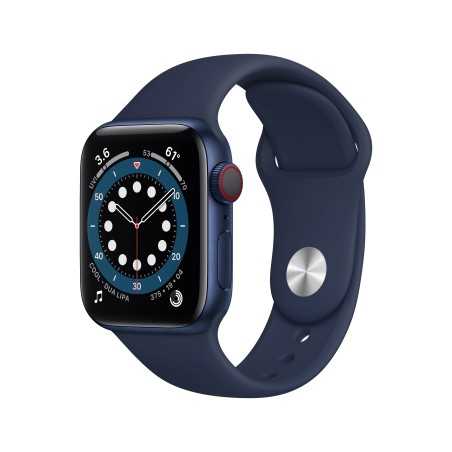 Watch 6 GPS Celular 40 Aluminio Azul