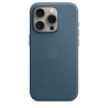 Funda tejido fino iPhone 15 Pro Azul