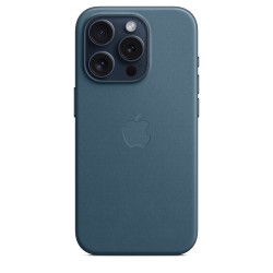 Funda tejido fino iPhone 15 Pro Azul