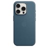 Funda tejido fino iPhone 15 Pro Azul