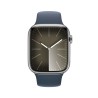 Watch 9 Acero 45 Cell Plata Correa Azul M L