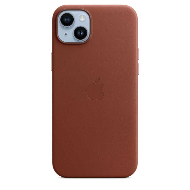 Funda Cuero iPhone 14 Plus Ocre