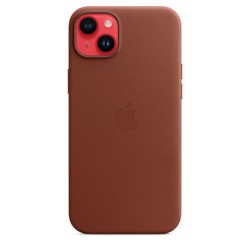 Funda Cuero iPhone 14 Plus Ocre