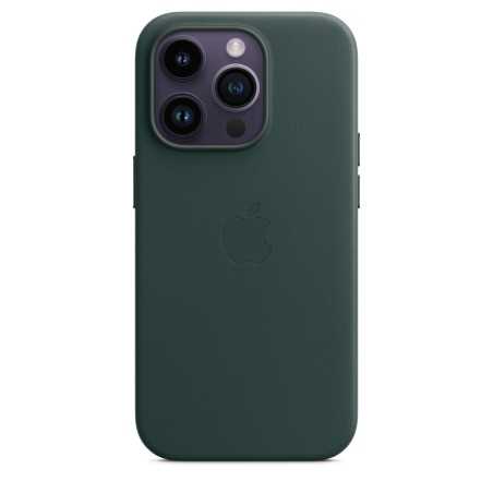 Funda Cuero iPhone 14 Pro Verde