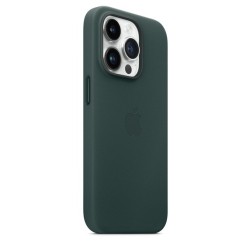 Funda Cuero iPhone 14 Pro Verde