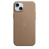 Funda tejido fino iPhone 15 Plus Gris