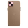 Funda tejido fino iPhone 15 Plus Gris