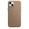 Funda tejido fino iPhone 15 Plus Gris