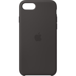 Funda Silicona iPhone SE Negro