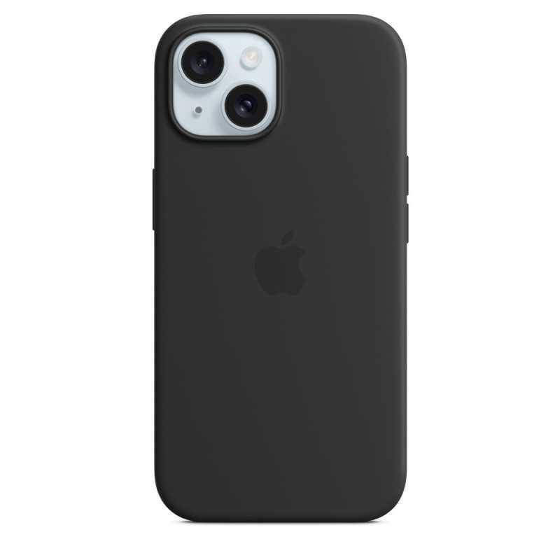 Funda iPhone 15 Silicona Negro