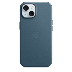 Funda tejido fino iPhone 15 Azul