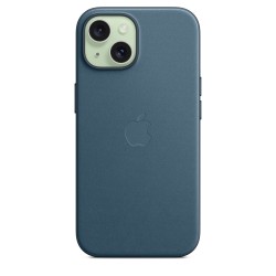 Funda tejido fino iPhone 15 Azul