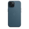 Funda tejido fino iPhone 15 Azul