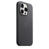 Funda tejido fino iPhone 15 Pro Negro