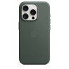 Funda tejido fino iPhone 15 Pro Verde