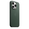 Funda tejido fino iPhone 15 Pro Verde