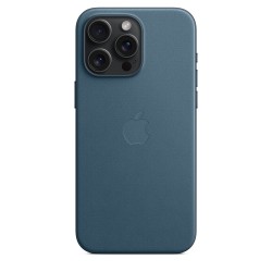 Funda tejido fino iPhone 15 Pro Max Azul