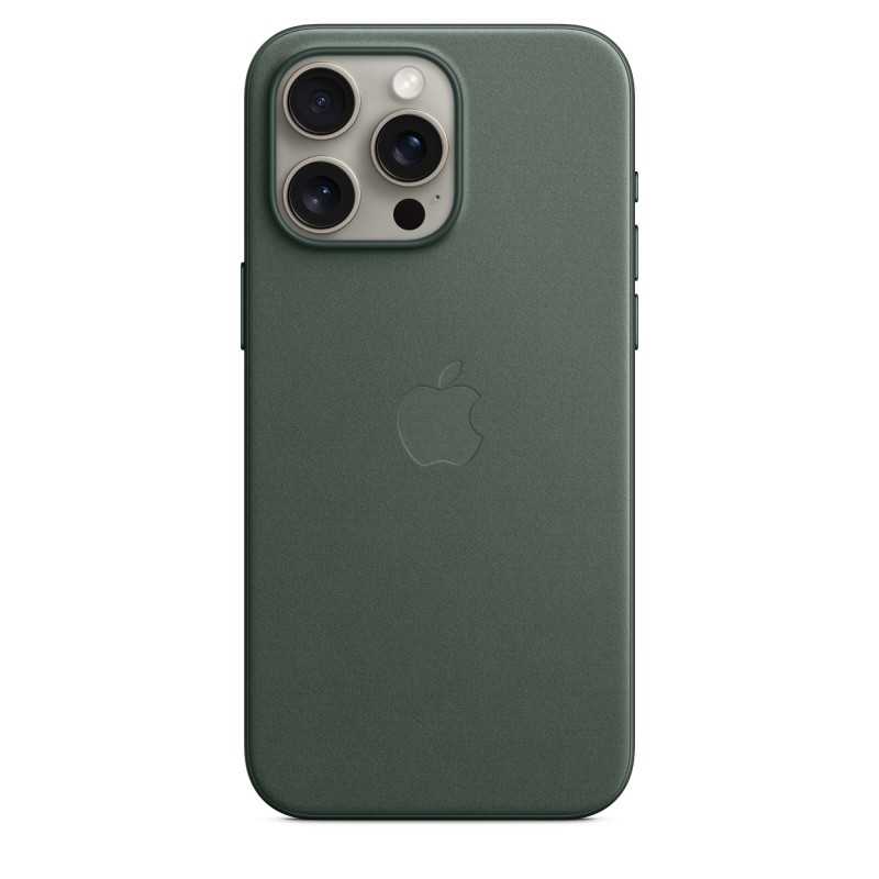 Funda tejido fino iPhone 15 Pro Max Verde